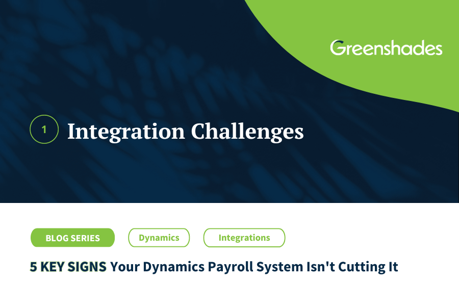 greenshades and dynamics payroll solutions