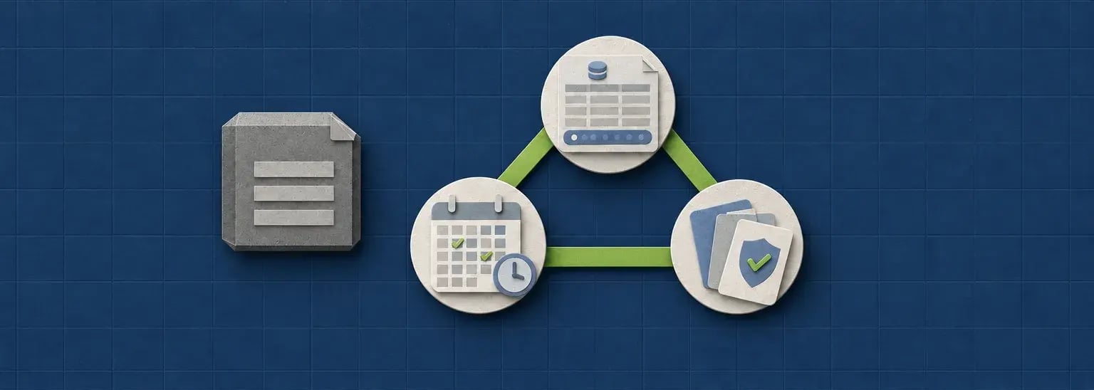 A retired payroll module sits beside connected time, accrual and benefits panels.