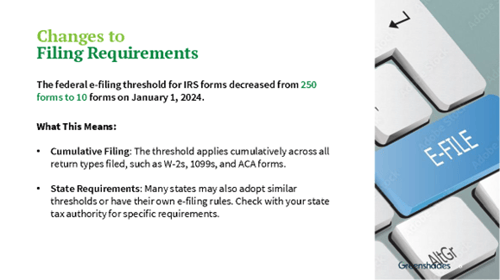 Changes to Filing Requirements_Slide 1