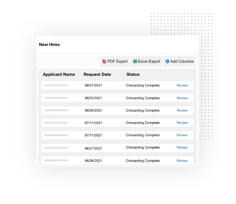 Applicant Tracking and Recruiting