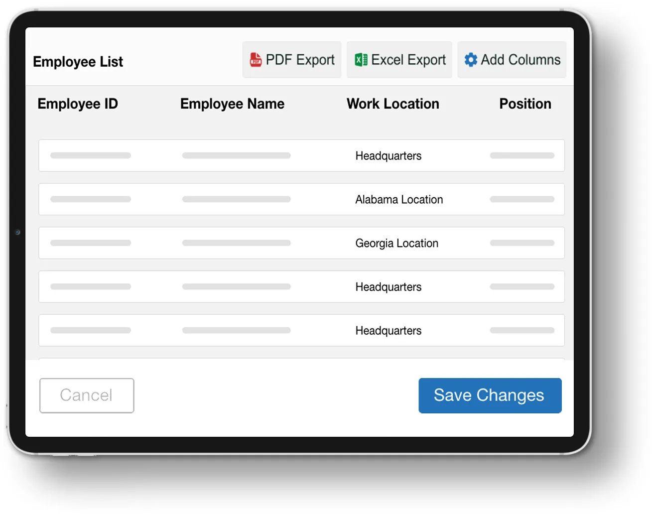 Multi Positions and Location Support