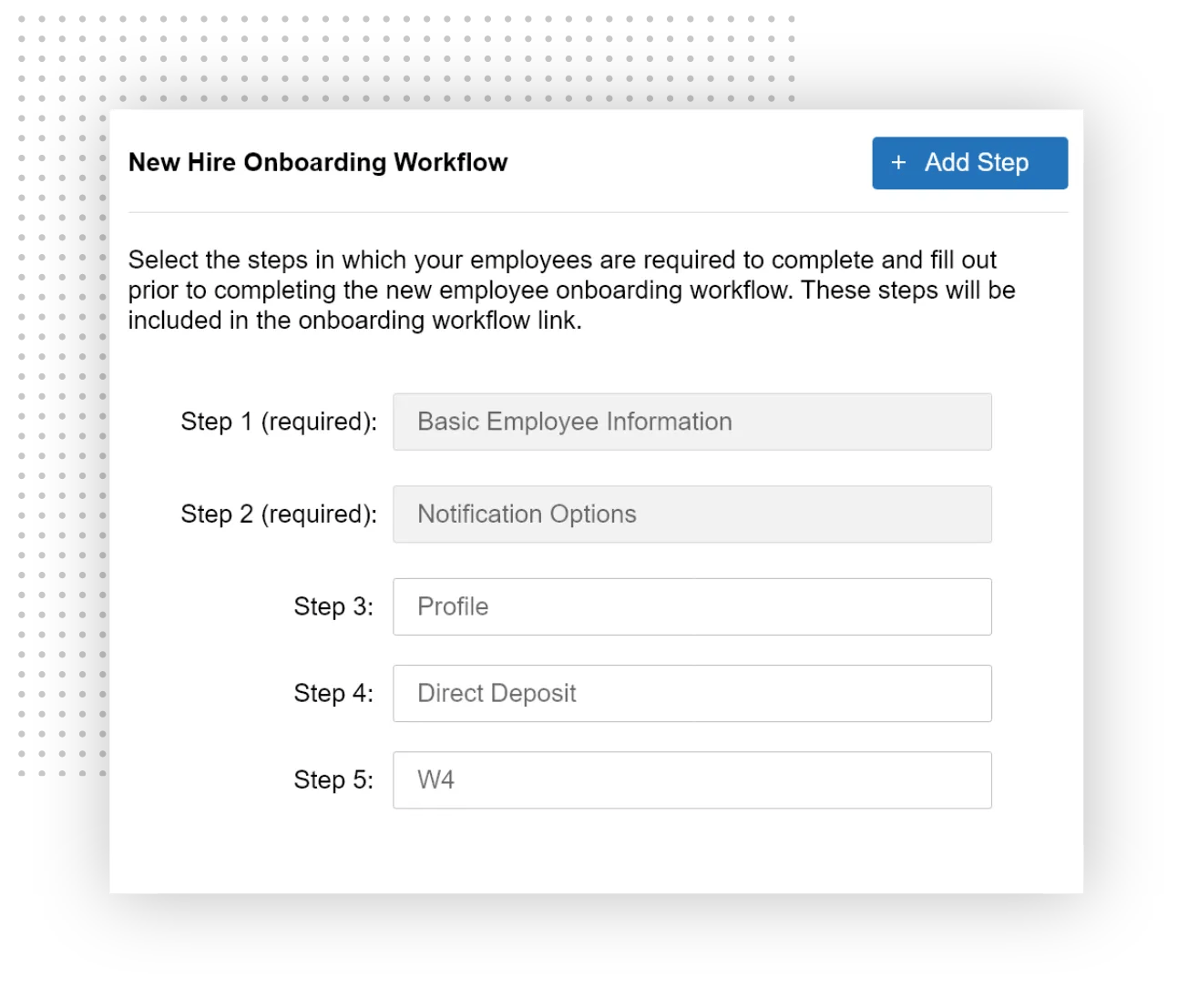 Customizable Workflows