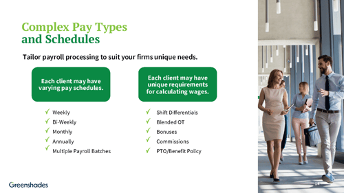 Handling complex payroll structures