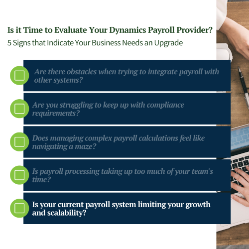 Is it Time to Evaluate Your Dynamics Payroll Provider 5