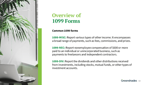 Overview of 1099 Forms