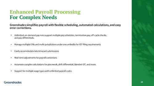 Payroll Processing for Complex Needs