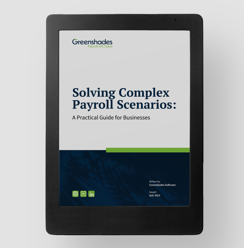 Solving Complex Payroll Scenarios A Practical Guide for Businesses ebook cover