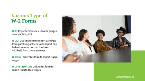 Types of W-2 Forms