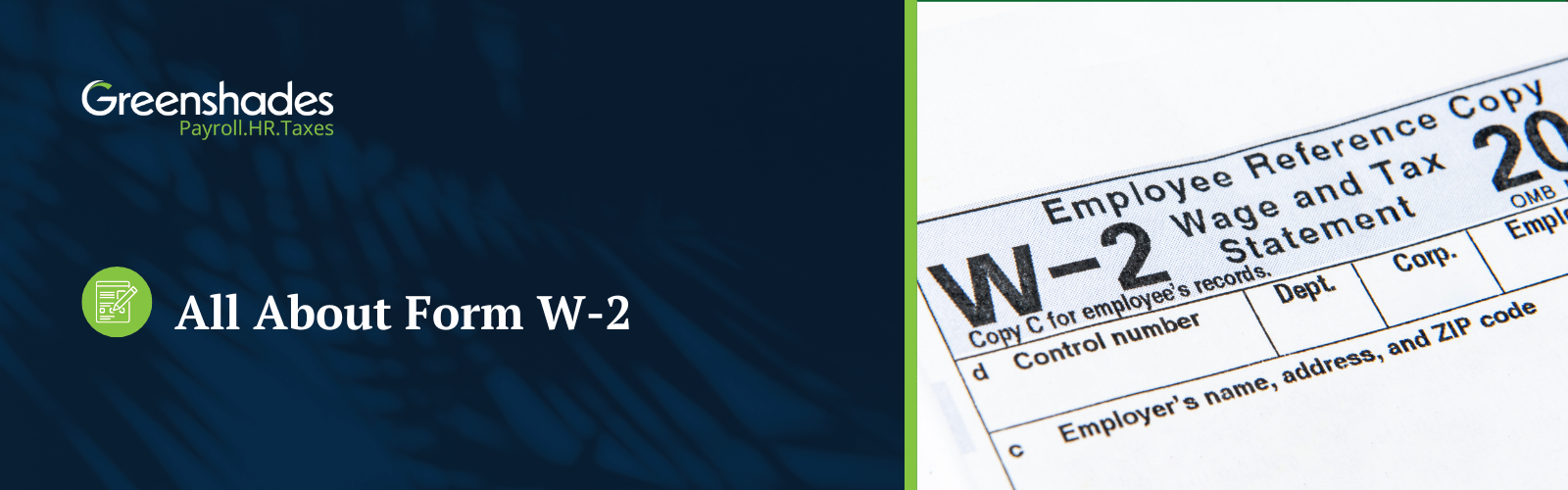 5 Things about form w-2 Blog Header