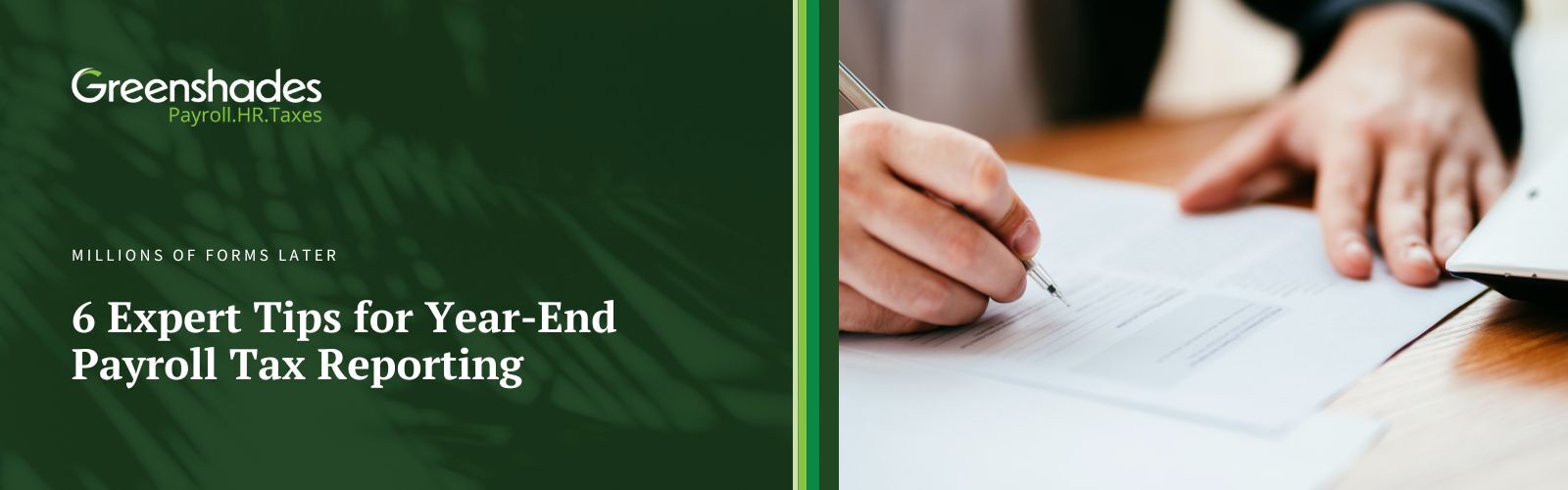 6 Expert Tips for Year-End Payroll Tax Reporting Blog Header