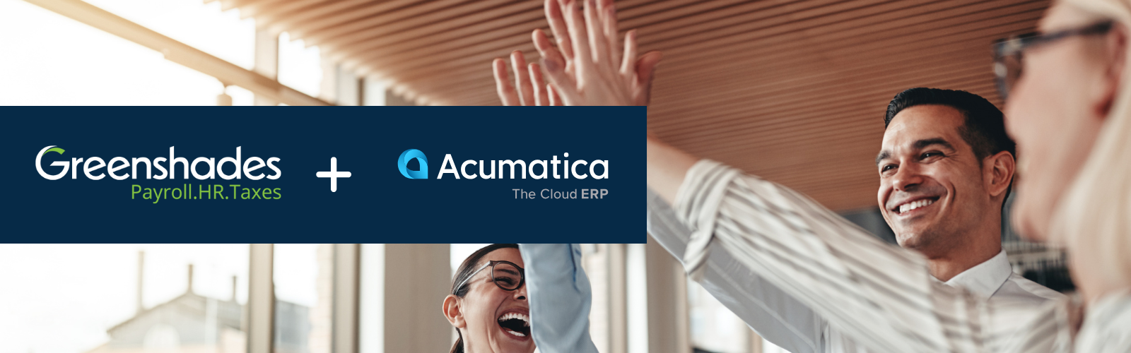 Greenshades + Acumatica Launch Blog Cover Image