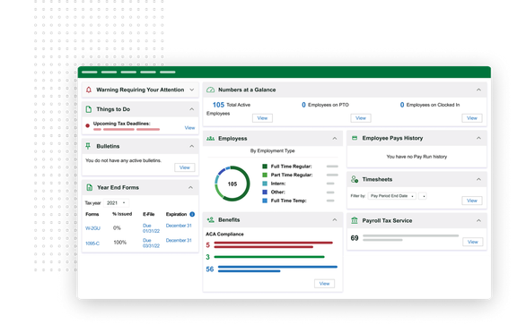 Homepage Tax and Compliance