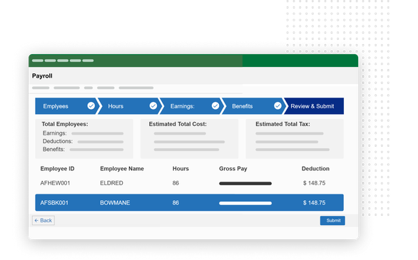 Homepage payroll