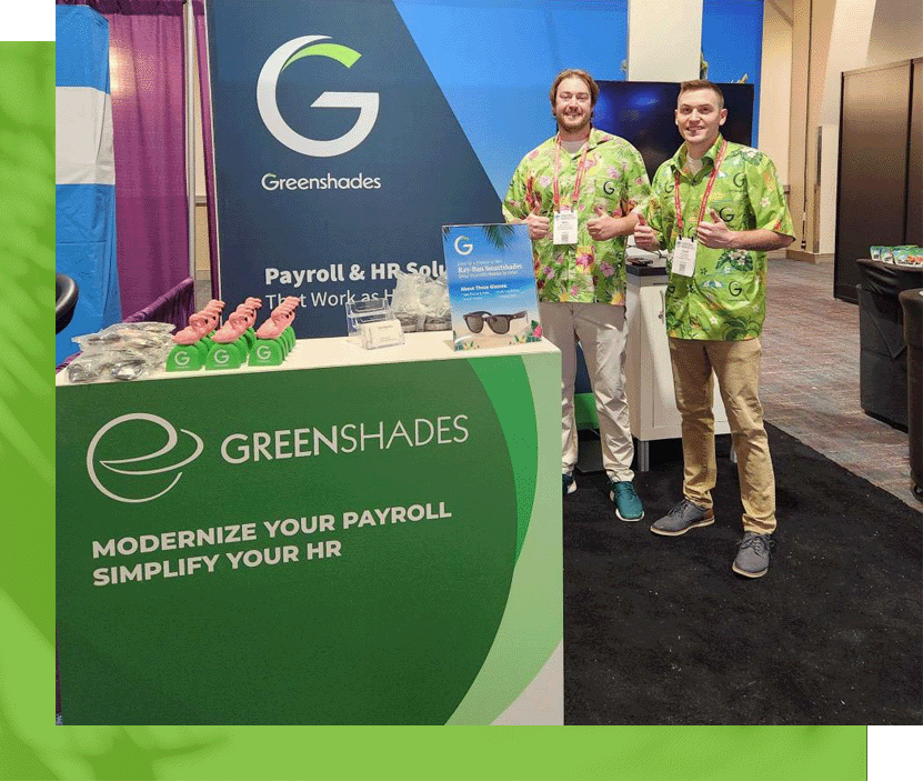 team greenshades at american staffing world