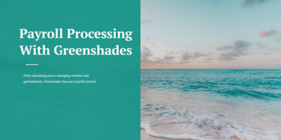 payroll processing with greenshades