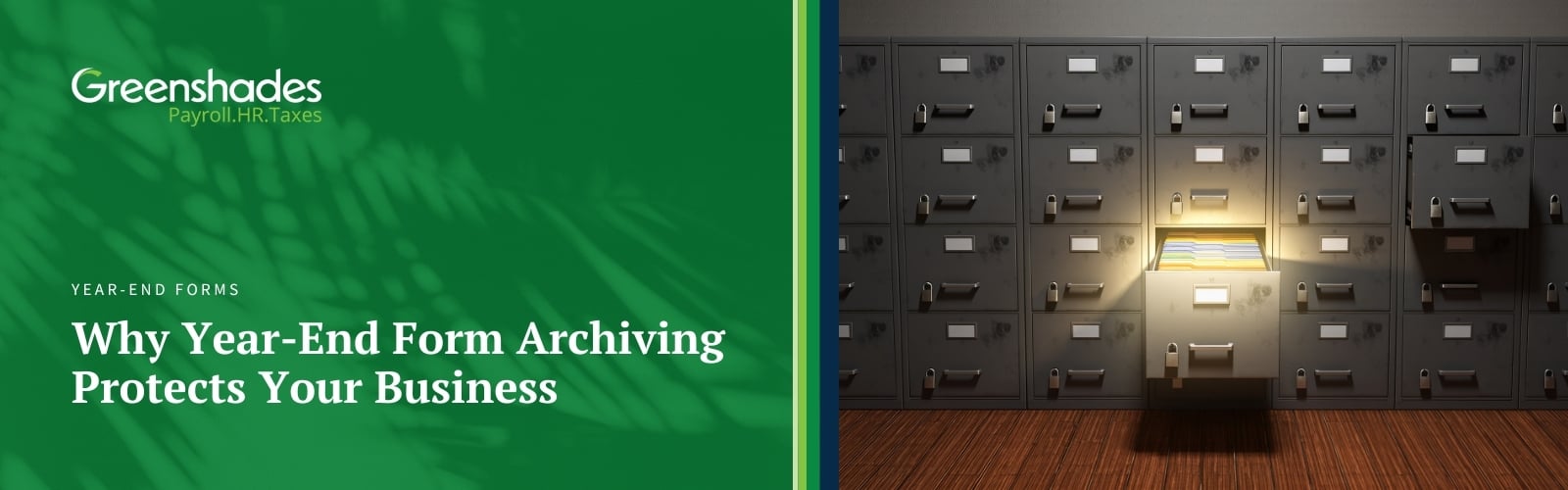 Payroll Record Retention - Year End Archiving Blog Header