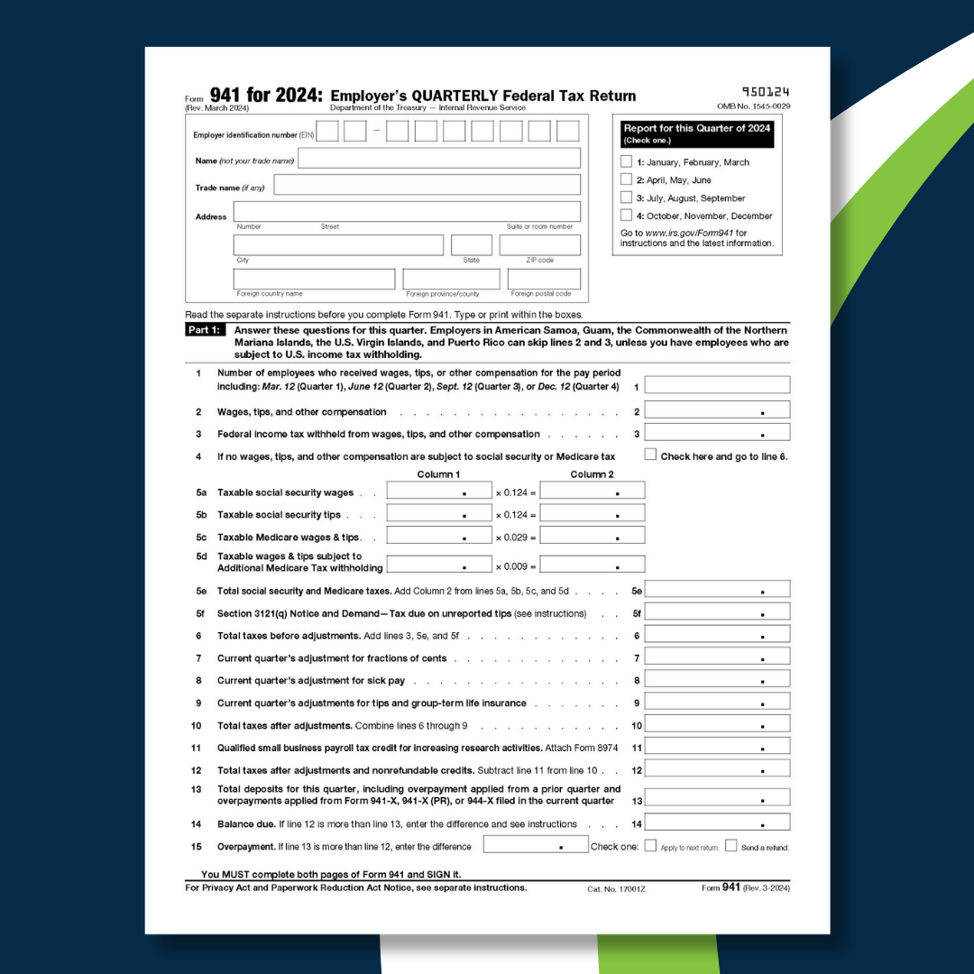 Perfecting Quarter-End Payroll Tax Reporting (Form 941)